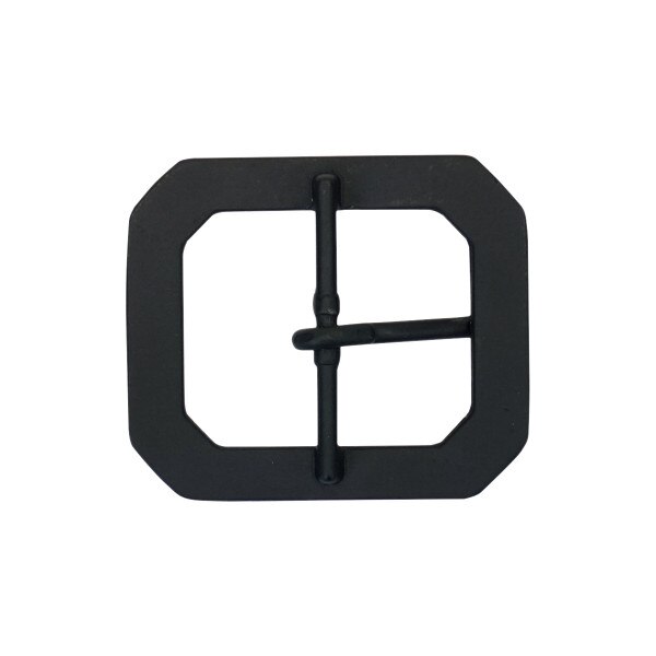 CCBK.Matte Black.02.jpg Clipped Corner Center Bar Buckles Image